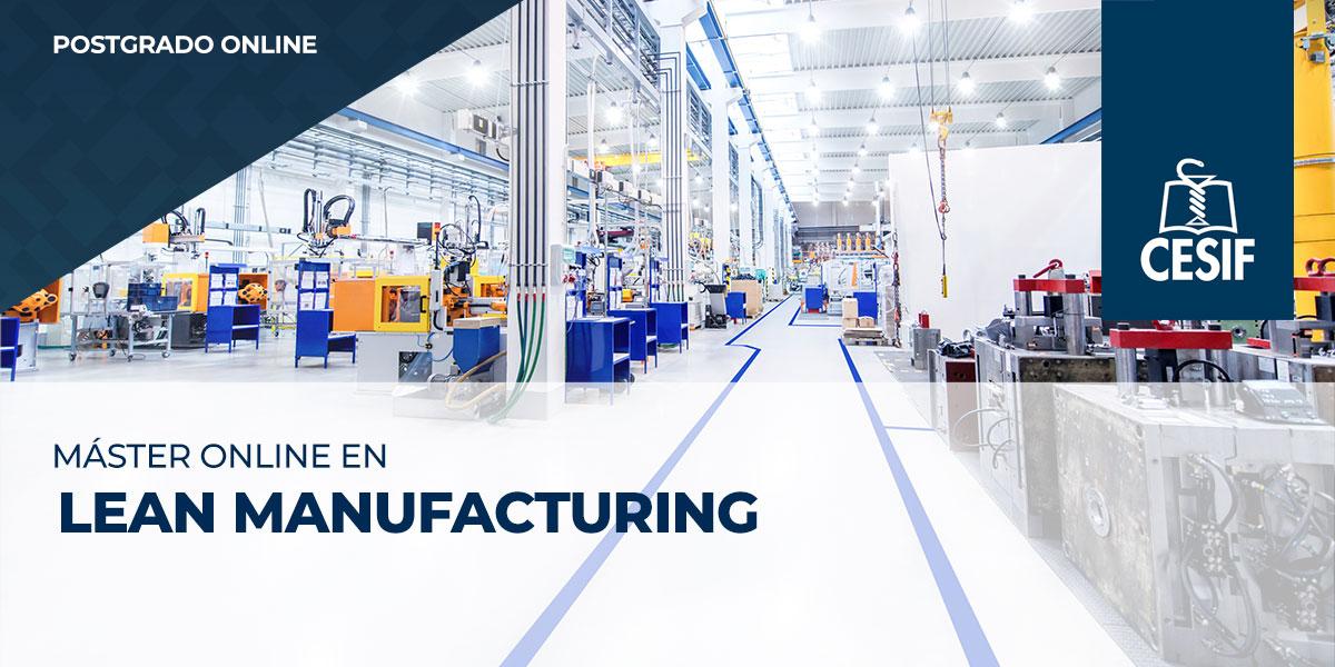 Master online Lean Manufacturing (mejora continua) CESIF